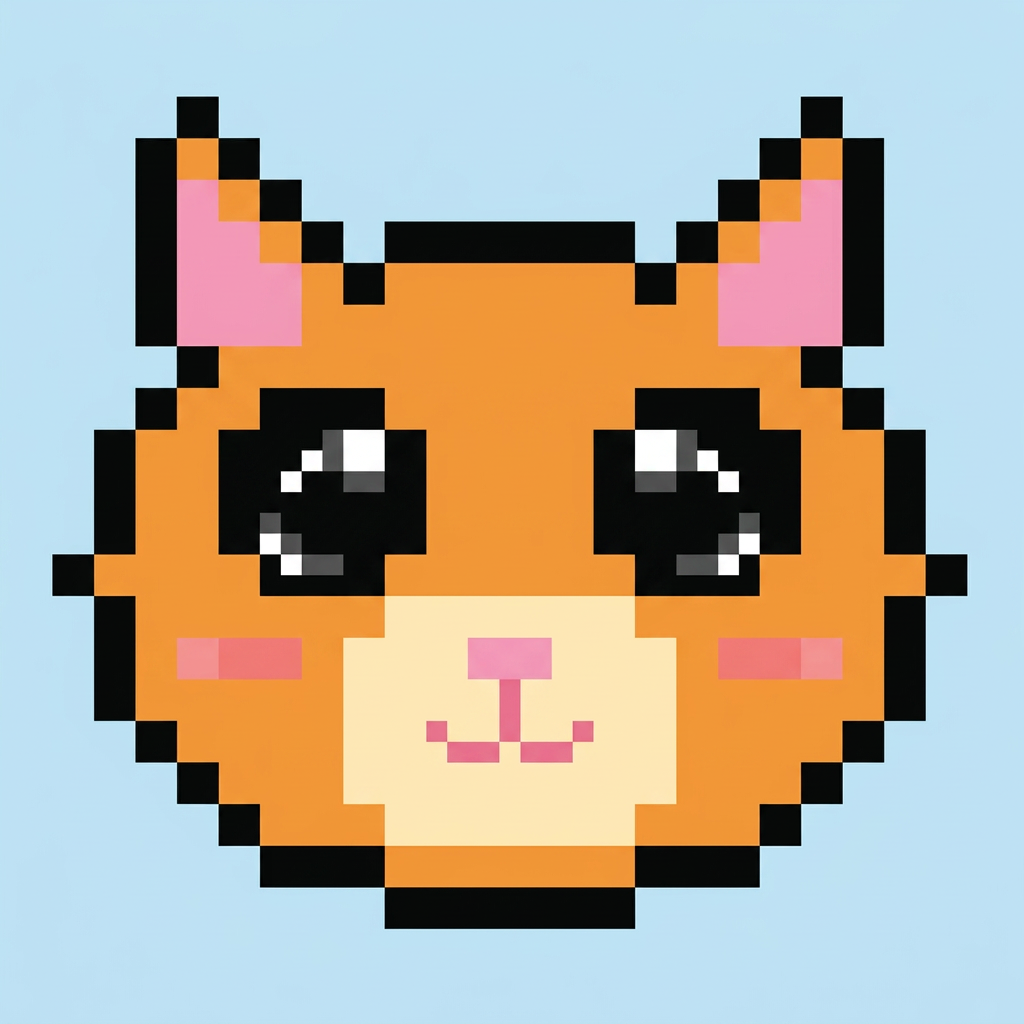 Gatinho colorido